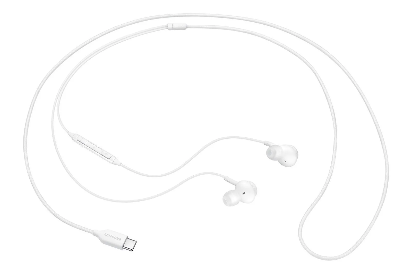 20241217162612_662e9a95 Samsung EO-IC100 Bulk In-ear Handsfree Ακουστικά με Βύσμα USB-C Λευκό - Image 1