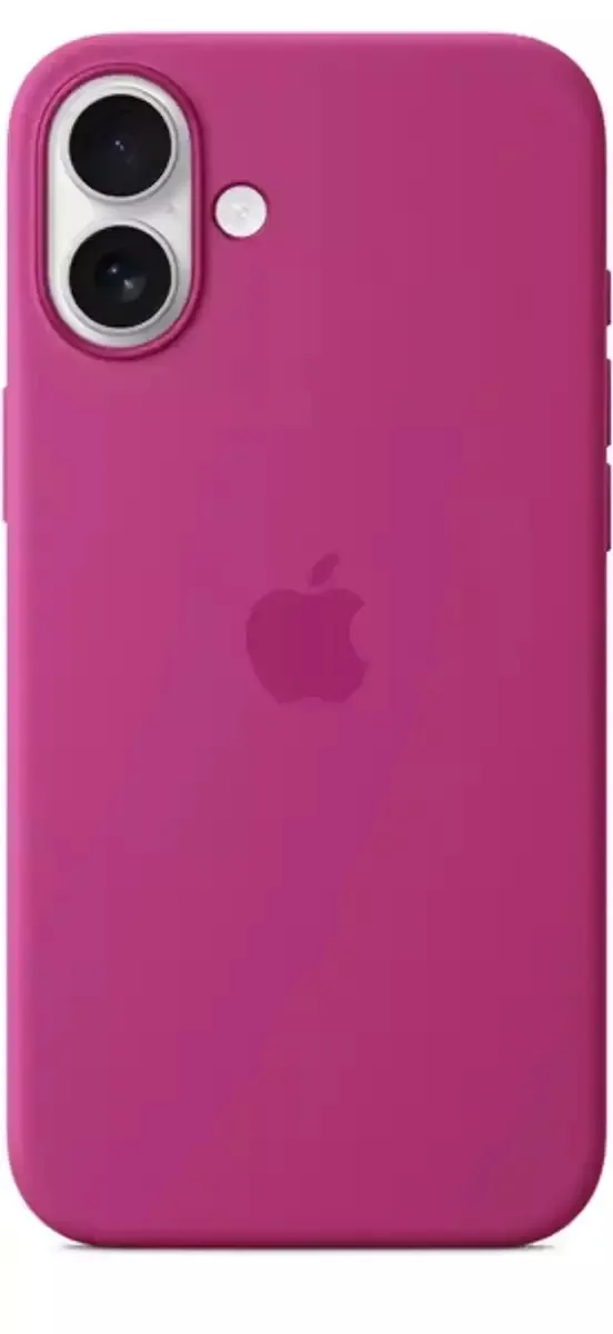 Apple Silicone Case with MagSafe Back Cover Σιλικόνης Φούξια (iPhone 16 Plus) MYYE3ZM/A - Image 1