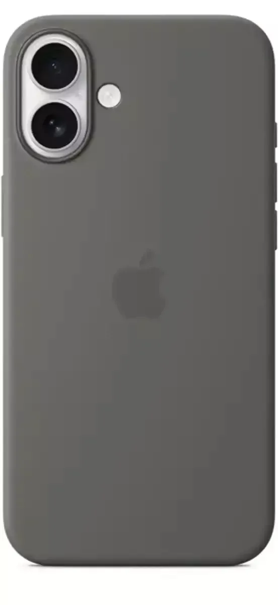 Apple Silicone Case with MagSafe Back Cover Σιλικόνης Stone Gray (iPhone 16 Plus) MYYC3ZM/A - Image 1