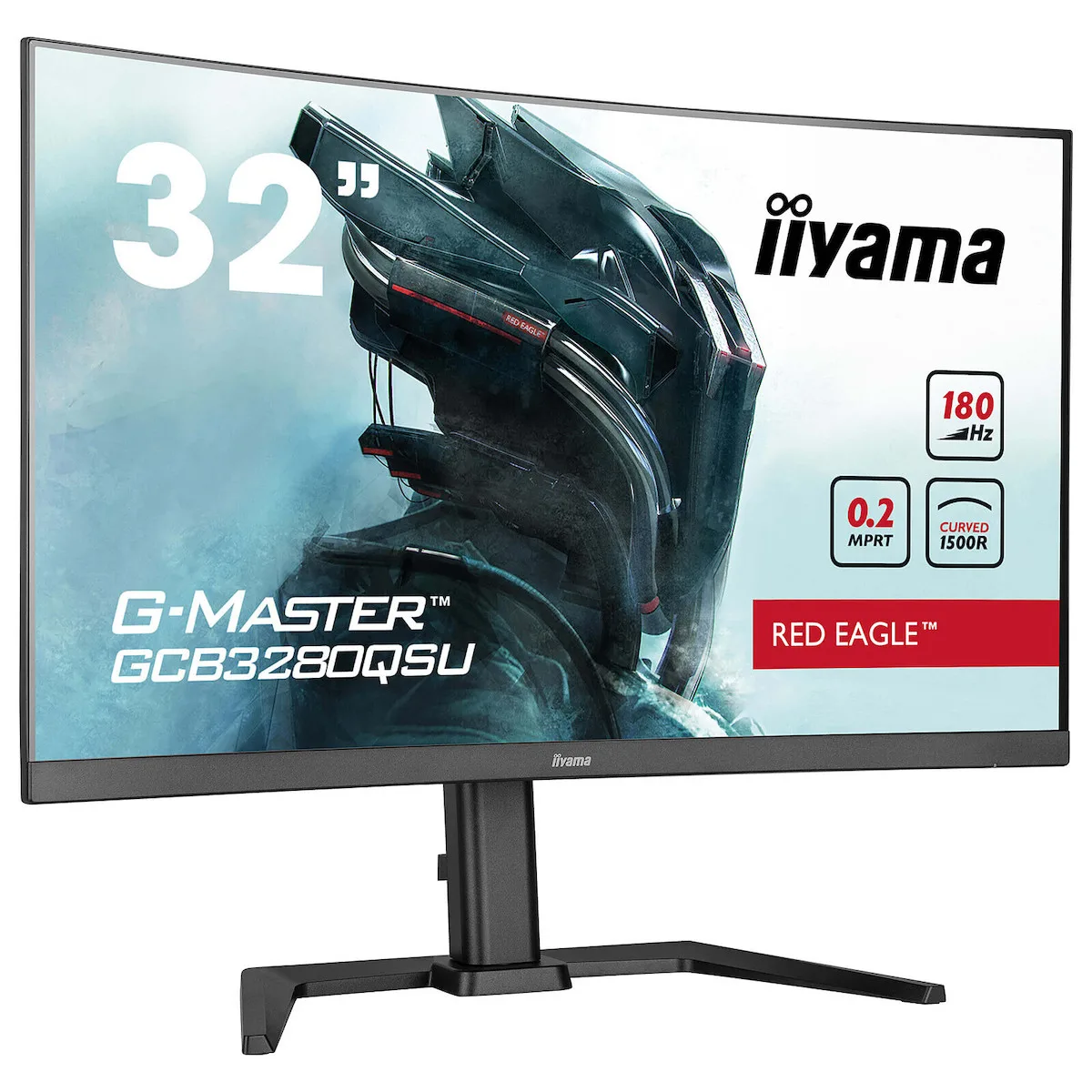 20241218111615_3b7ff20a Iiyama G-Master GCB3280QSU-B2 VA Curved Gaming Monitor 31.5" QHD 2560x1440 165Hz - Image 1