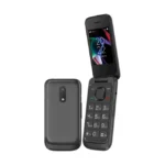TCL 5023 Dual SIM Κινητό με Μεγάλα Κουμπιά (Αγγλικό Μενού) Μαύρο
