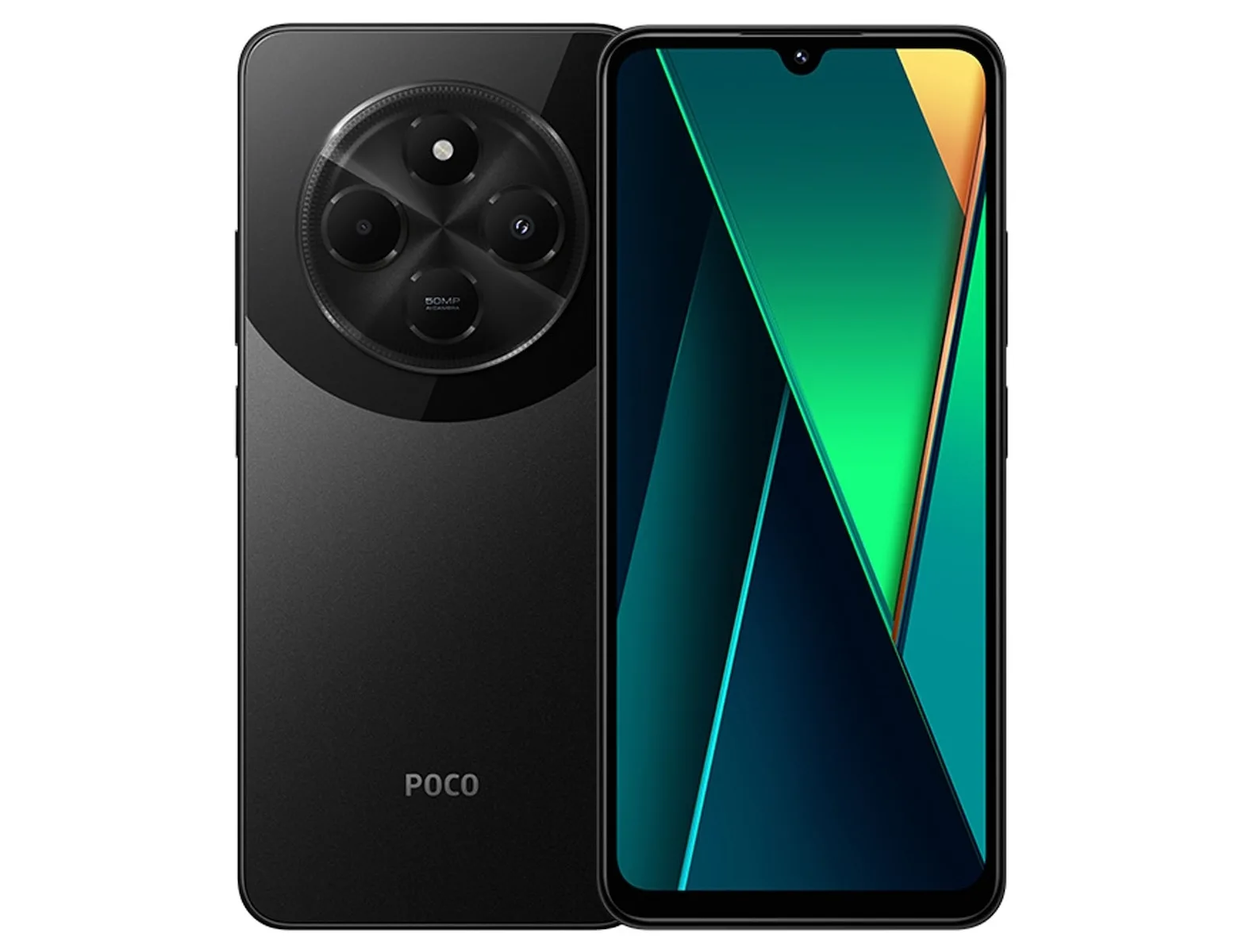 20241218164946_xiaomi_poco_c75_4g_dual_sim_6gb_128gb_mayro Xiaomi Poco C75 4G Dual SIM (6/128GB) Μαύρο - Image 1