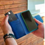 Celly Duomo Book Case έως 5.8" Μπλε