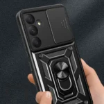 Tech-Protect Camshield Pro Back Cover Πλαστικό Μαύρο (Galaxy S24 FE)