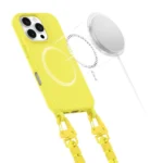 Tech-Protect Magnecklace Back Cover Σιλικόνης Κίτρινο (iPhone 16 Pro Max)