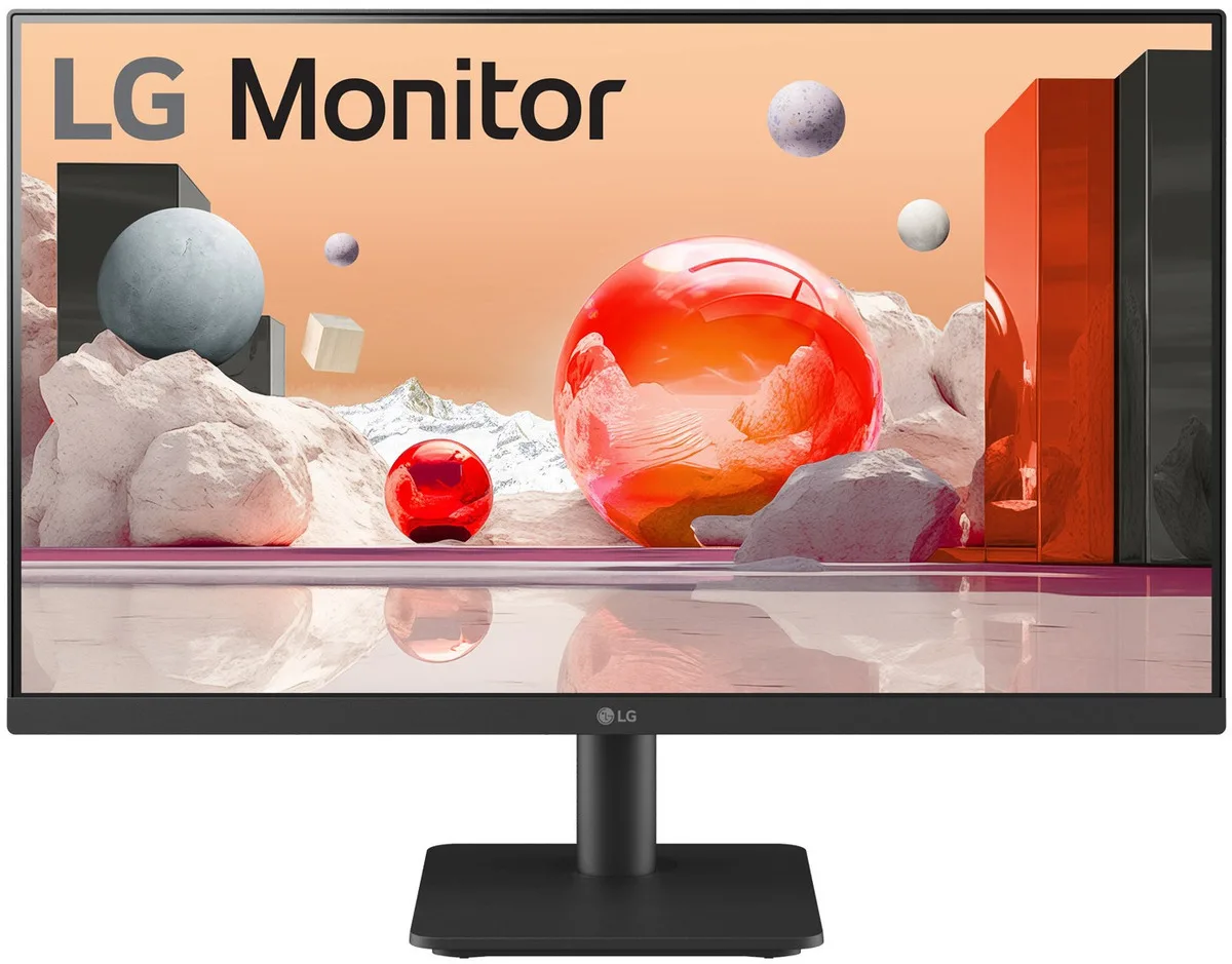 LG 24BA400 IPS Monitor 23.8" FHD 1920x1080 με Χρόνο Απόκρισης 5ms GTG - Image 1