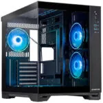 Chieftec Visio GM-30B-TG-OP Cube Κουτί Υπολογιστή με Πλαϊνό Παράθυρο Μαύρο