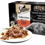 Sheba Selection in Sauce Υγρή Τροφή για Ενήλικες Γάτες σε Φακελάκι με Κοτόπουλο 12x85gr