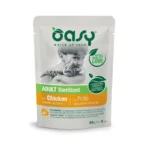 Oasy Chunks Υγρή Τροφή για Ενήλικες Γάτες σε Φακελάκι με Κοτόπουλο 58gr 02229