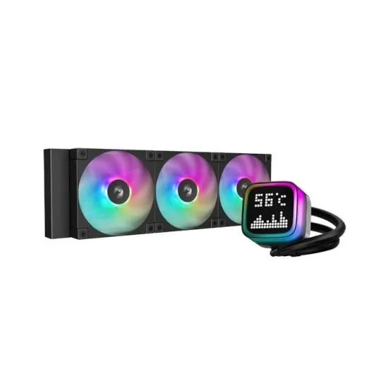 Deepcool LP360 Υδρόψυξη Επεξεργαστή Τριπλού Ανεμιστήρα 120mm για Socket AM4/AM5/1700/115x με ARGB Φωτισμό - Image 1