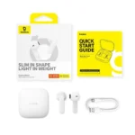 Baseus Bowie E16 In-ear Bluetooth Handsfree Ακουστικά με Αντοχή στον Ιδρώτα και Θήκη Φόρτισης Μαύρα