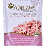 Applaws Natural Cat Food Υγρή Τροφή για Ενήλικες Γάτες σε Φακελάκι με Σολομό και Τόνο χωρίς Σιτηρά 70gr