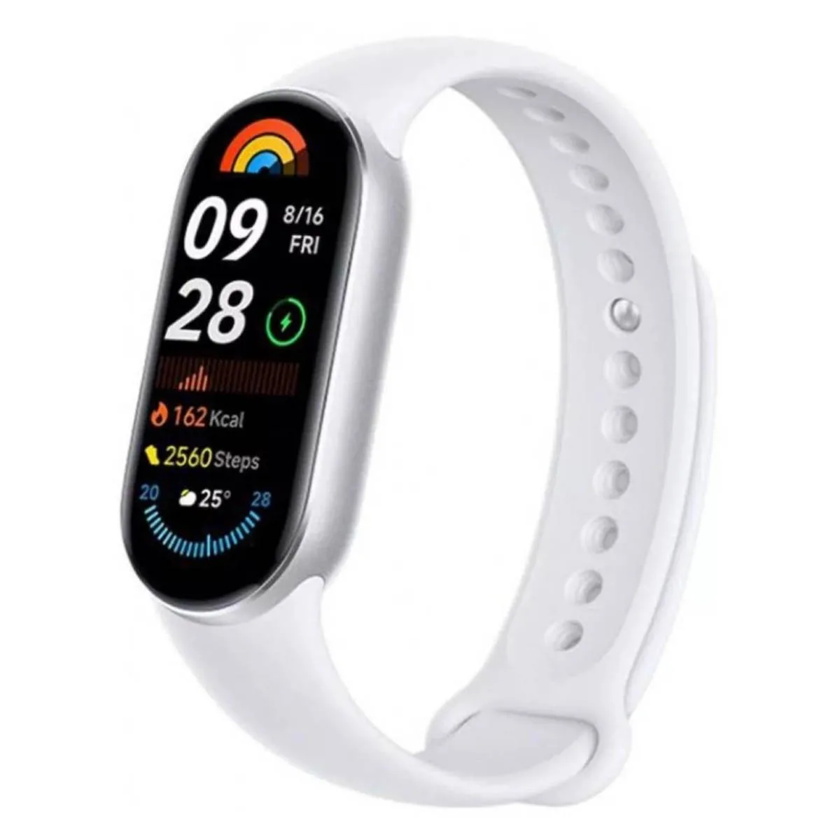 20241220164801_xiaomi_smart_band_9_adiavrocho_me_palmografo_glacier_silver Xiaomi Smart Band 9 Αδιάβροχο με Παλμογράφο Glacier Silver - Image 1