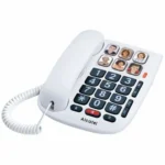 Alcatel TMAX 10 Ενσύρματο Τηλέφωνο Γραφείου για Ηλικιωμένους Λευκό
