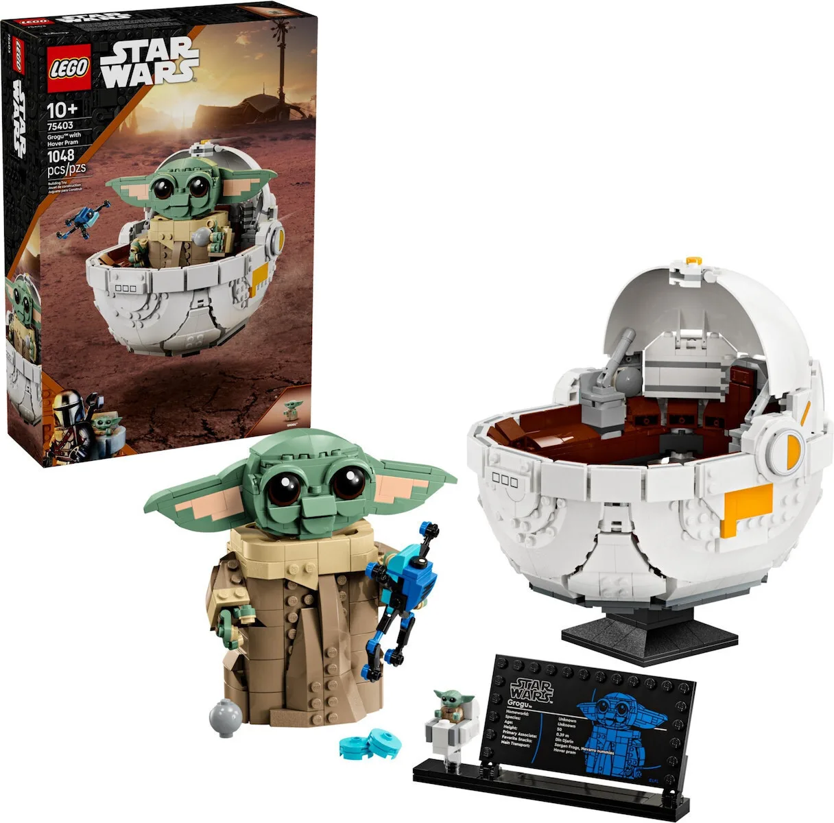 LEGO Star Wars Grocu With Hover Pram για 10+ Ετών 1048τμχ 75403 - Image 1