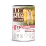 VetExpert Raw Paleo Υγρή Τροφή Σκύλων σε Κονσέρβα με Χοιρινό και Αρνί χωρίς Σιτηρά & Γλουτένη 400gr