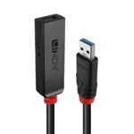 Lindy Regular USB 2.0 to micro USB Cable Μαύρο 3m 43400 1τμχ