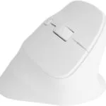 Natec Crake 2 Ασύρματο Εργονομικό Bluetooth Vertical Ποντίκι Λευκό