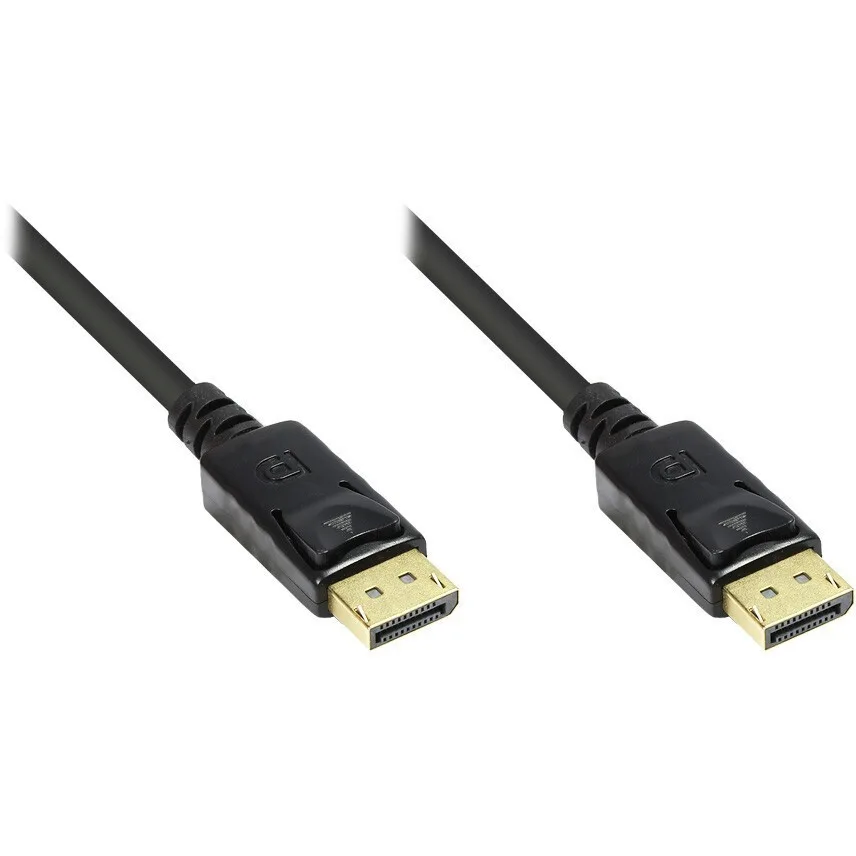 Good Connections Cable DisplayPort male - DisplayPort male 2m Μαύρο - Image 1