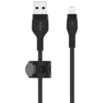 Belkin Braided USB to Lightning Cable Μαύρο 1m (CAA010BT1MBK)