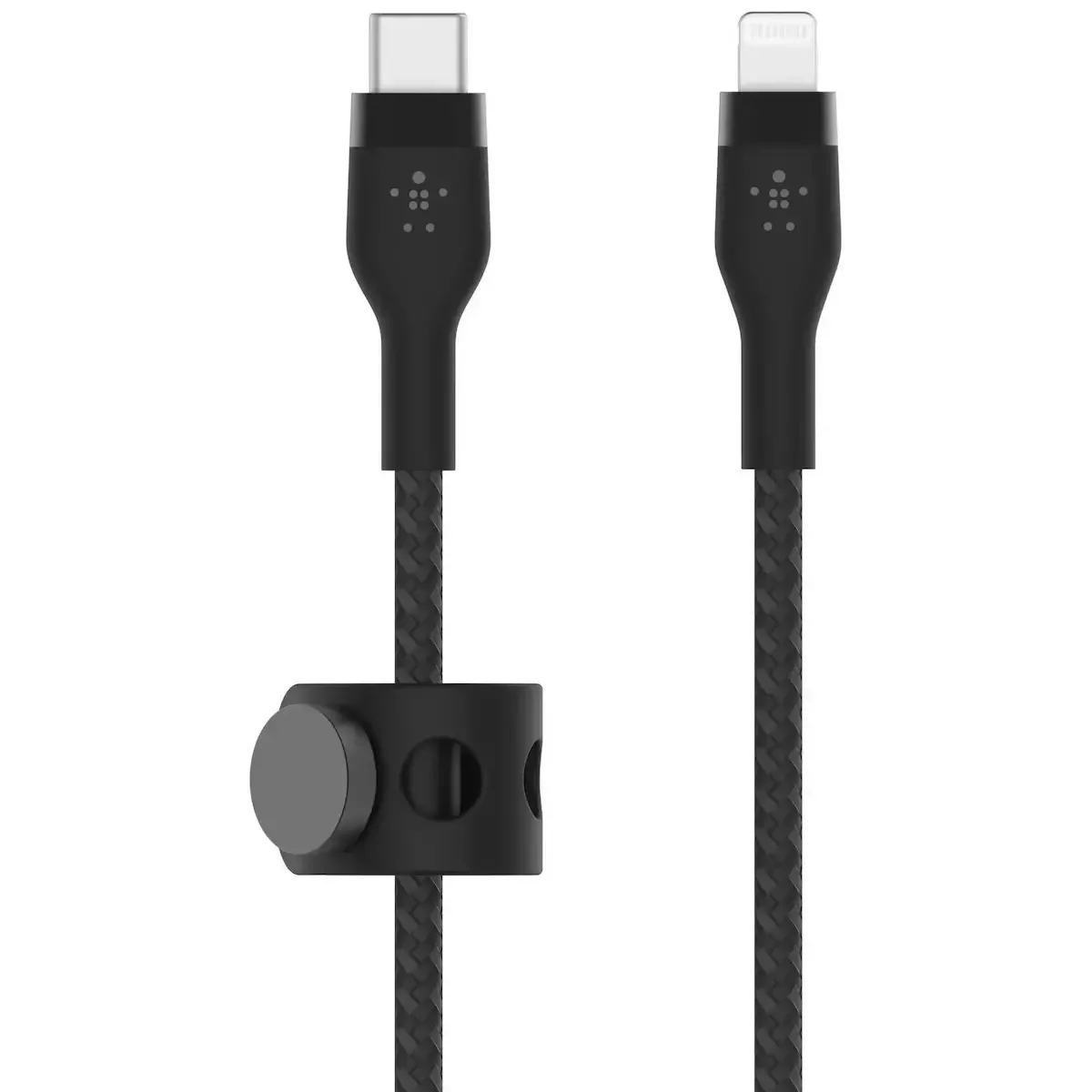Belkin BoostCharge Pro Flex Braided USB-C to Lightning Cable 15W Μαύρο 3m (CAA011BT3MBK) - Image 1