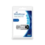 MediaRange 8GB USB 2.0 Stick Μαύρο