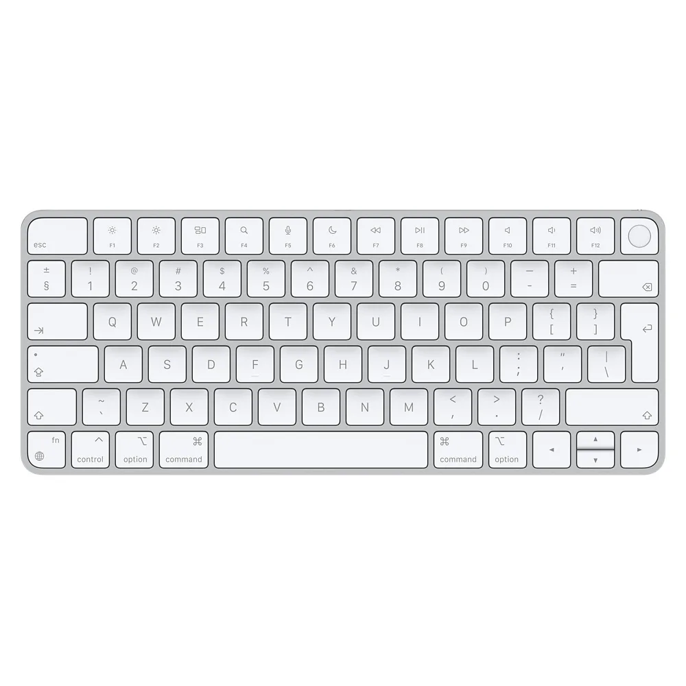 20250107163752_apple_magic_keyboard_me_touch_id_gia_for_mac_me_apple_silicon_usb_c_international_english_leyko Apple Magic Keyboard με Touch ID Με Apple Silicon (USB–C) Ασύρματο Bluetooth Πληκτρολόγιο International English Λευκό - Image 1