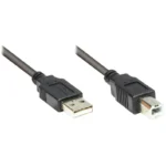 Good Connections USB 2.0 Cable USB-A male - USB-B male Μαύρο 1.8m 2510-2OFS