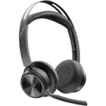 HP Voyager Focus 2 Microsoft Teams & Charging Stand Ασύρματα On Ear Multimedia Ακουστικά με μικρόφωνο και σύνδεση USB-C