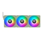Thermaltake CT120 EX Case Fan με ARGB Φωτισμό και Σύνδεση 4-Pin PWM 3τμχ Matcha Green