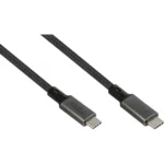 Good Connections Goodconnections USB 2.0 Cable USB-C male - USB-C 100W Γκρι 0.5m GM-426149