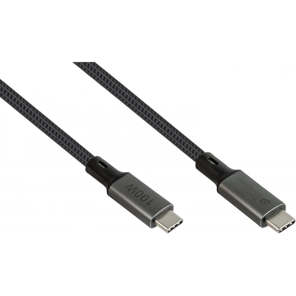 20250109101911_goodconnections_usb_2_0_cable_usb_c_male_usb_c_100w_gri_0_5m_gm_426149 Good Connections Goodconnections USB 2.0 Cable USB-C male - USB-C 100W Γκρι 0.5m GM-426149 - Image 1