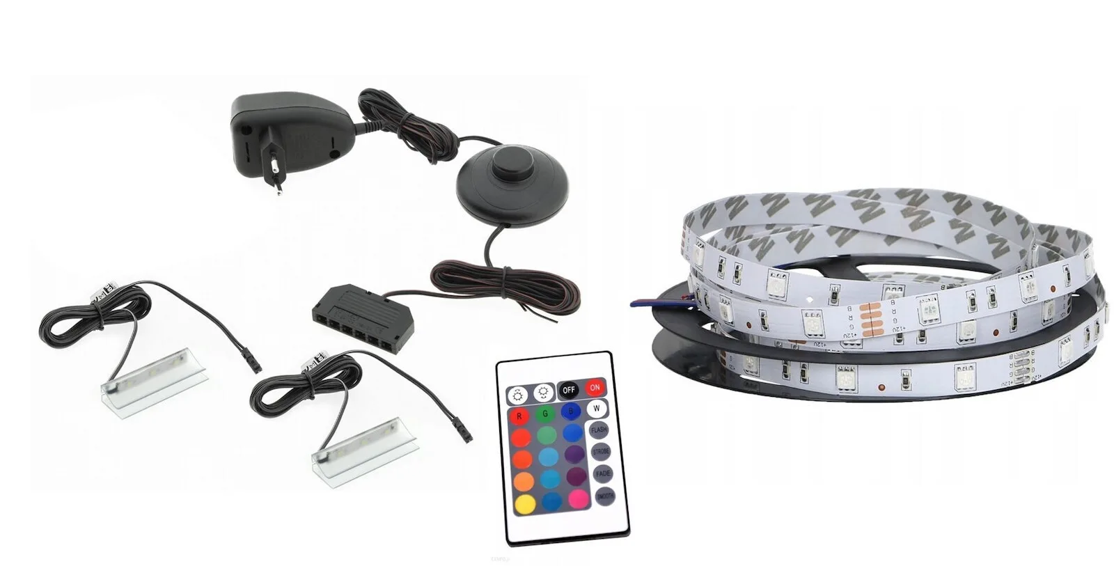 Cama Διακοσμητικό Φωτιστικό QIU RTV160 RGB LED RGB Επίπλων - Image 1