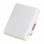 Sonoff T5EU1C Χωνευτός Διακόπτης Τοίχου Αφής Wi-Fi Μονός με Πλαίσιο Λευκός T5-1C-86