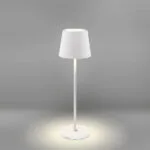 Century Πορτατίφ LED με Λευκό Καπέλο και Βάση LMPB-023827