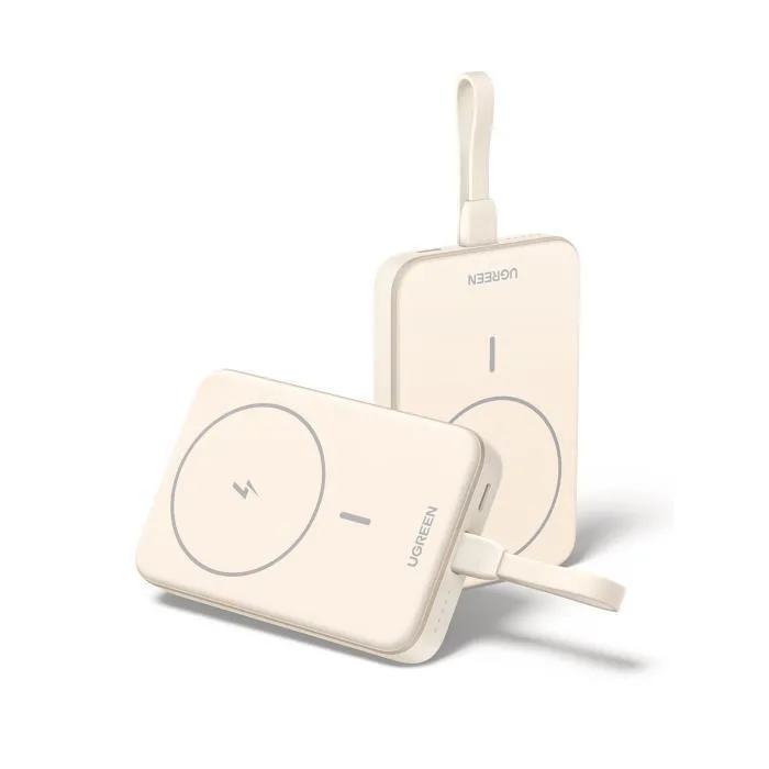 20250110124016_0c62587e Ugreen PB760 MagSafe Power Bank 10000mAh 20W με Θύρα USB-C Λευκό - Image 1