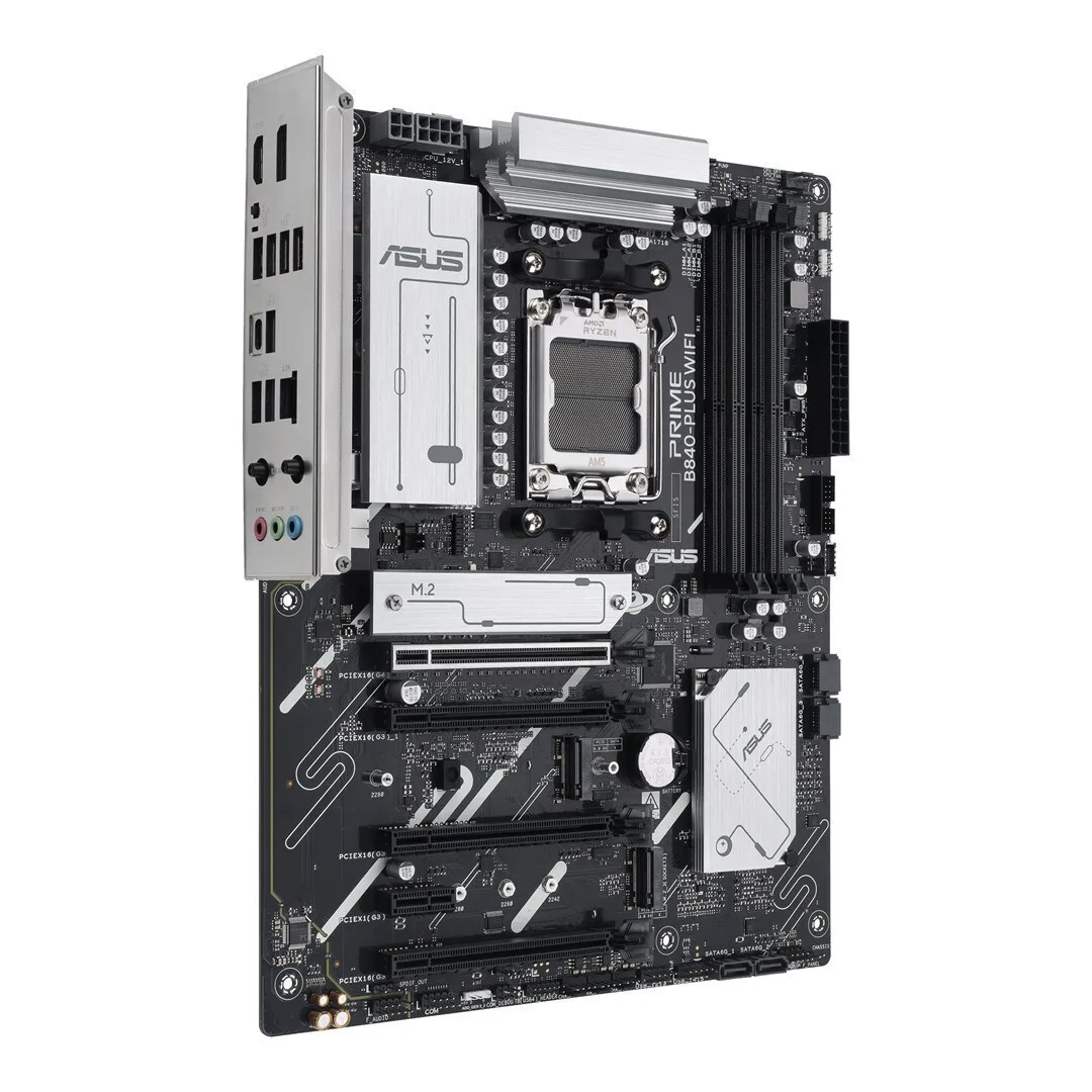 Asus PRIME B840-PLUS WIFI Motherboard ATX με AMD AM5 Socket 90MB1IZ0-M0EAY0 - Image 1