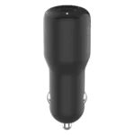 Belkin Φορτιστής Αυτοκινήτου 42W Γρήγορης Φόρτισης με Θύρες: 1xUSB 1xType-C Μαύρος CCB005btBK