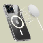 Tech-Protect Flexair Hybrid Magsafe Back Cover Tempered Glass Διάφανο (Galaxy S24 FE)