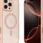 Spigen Ultra Hybrid ”t” Mag Back Cover Σιλικόνης / Πλαστικό 2mm Ροζ (iPhone 16 Pro Max) ACS09069
