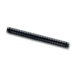 Intellinet Patch Panel Keystone για Rack 1U 19" 24 Θυρών Μαύρο 720328