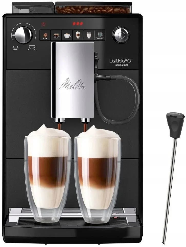 Melitta Latticia OT Αυτόματη Μηχανή Espresso 1450W Πίεσης 15bar για Cappuccino με Μύλο Άλεσης Καφέ - Image 1