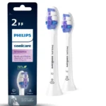 Philips Sonicare S2 Sensitive Ανταλλακτικές Κεφαλές για Ηλεκτρική Οδοντόβουρτσα HX6052/10 2τμχ