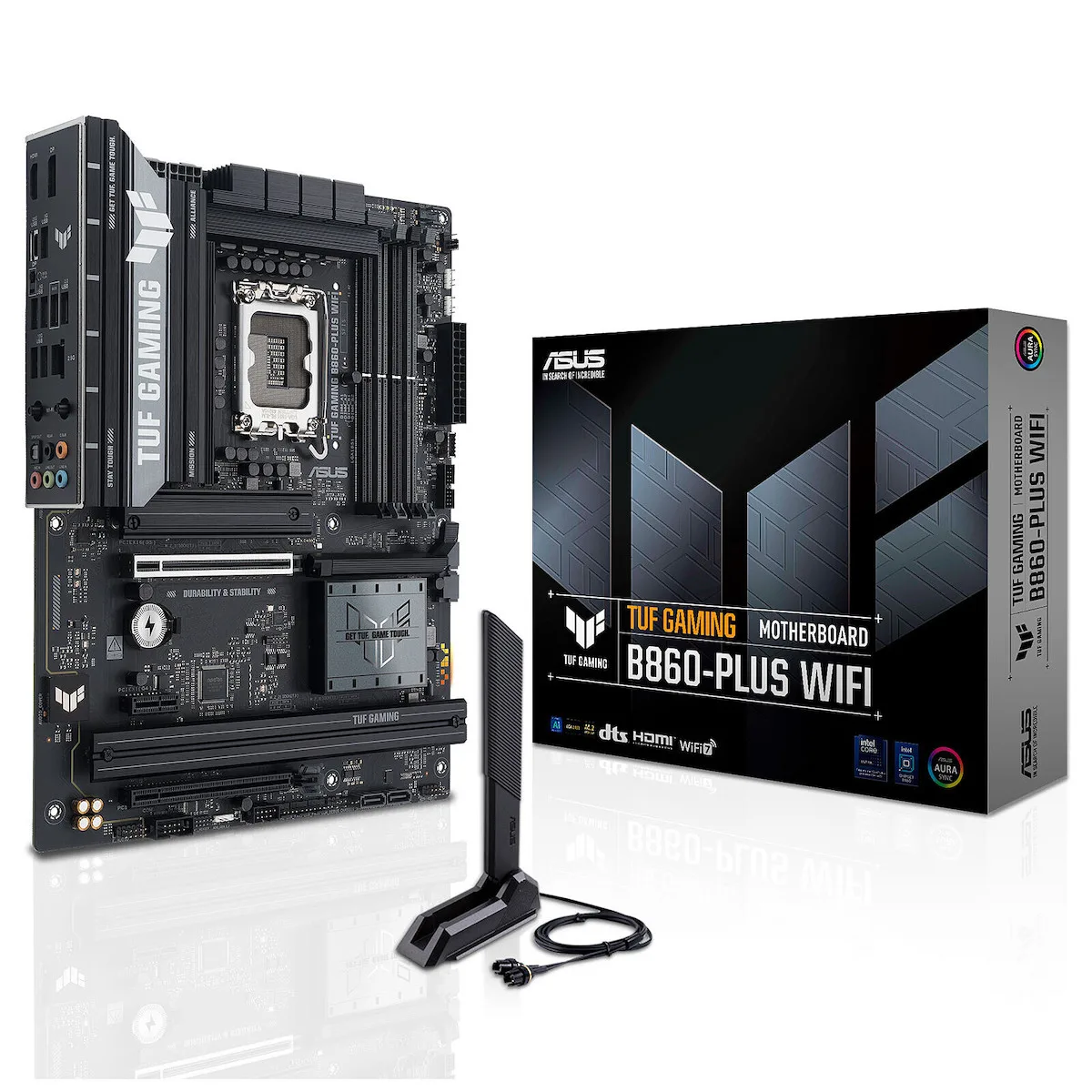 Asus TUF Gaming B860M-PLUS WIFI Motherboard Micro ATX με Intel 1851 Socket 90MB1JV0-M0EAY0 - Image 1