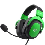 Havit H2002D Over Ear Gaming Headset με σύνδεση 3.5mm Πράσινο
