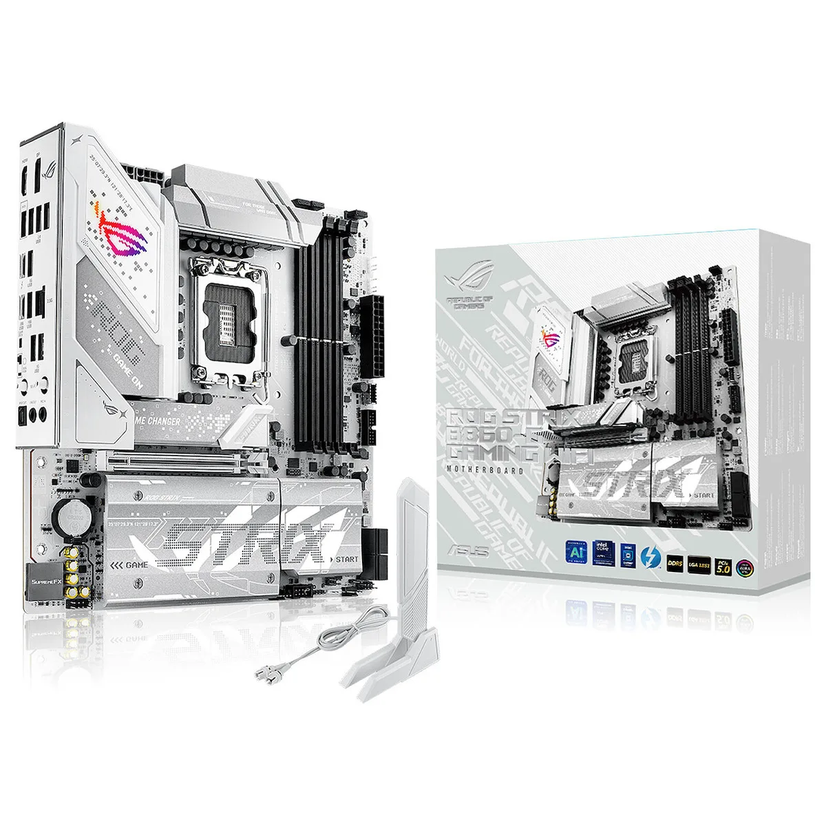 Asus ROG Strix B860-G GAMING WIFI Motherboard Micro ATX με Intel Socket 90MB1JF0-M0EAY0 - Image 1