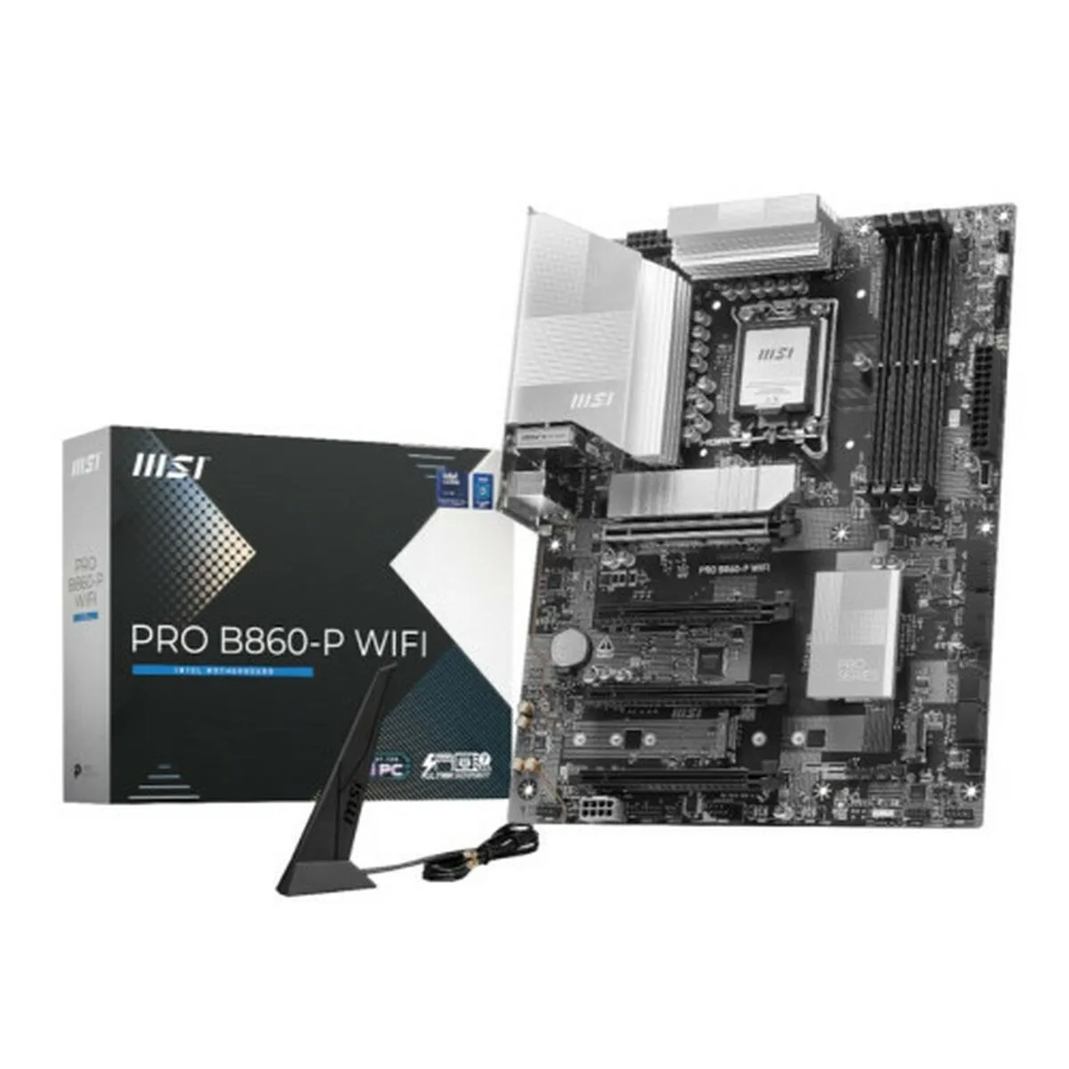 MSI Pro B860-P WIFI Motherboard ATX με Intel 1851 Socket 911-7E41-001 - Image 1