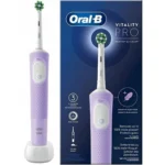 Oral-B Vitality Pro Protect X Clean Ηλεκτρική Οδοντόβουρτσα με Αισθητήρα Πίεσης Λιλά