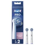 Oral-B Pro Sensitive Clean Ανταλλακτικές Κεφαλές για Ηλεκτρική Οδοντόβουρτσα EB60X-2 2τμχ