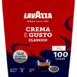 Lavazza Κάψουλες Espresso Crema E Gusto Συμβατές με Μηχανή E.S.E. Pod 100caps
